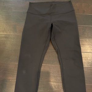 Heavy weight Lululemon leggings in size 12